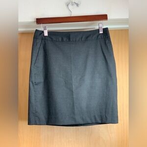 Banana Republic Charcoal Mini Skirt.    Size-2 Petite